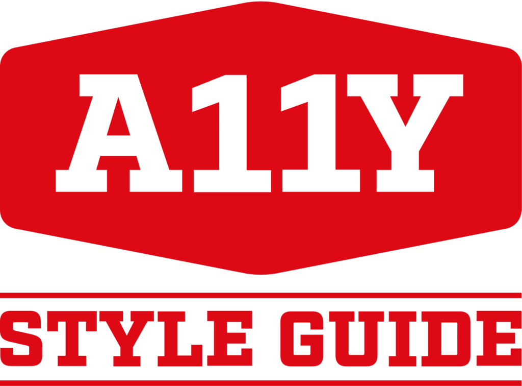 A11Y Style Guide